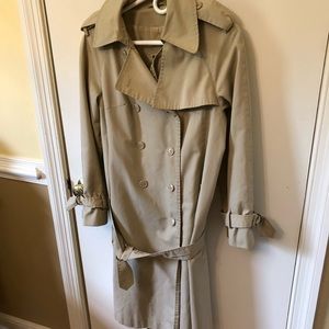 Vintage Trench Tan Coat Dino Ricco rain co…